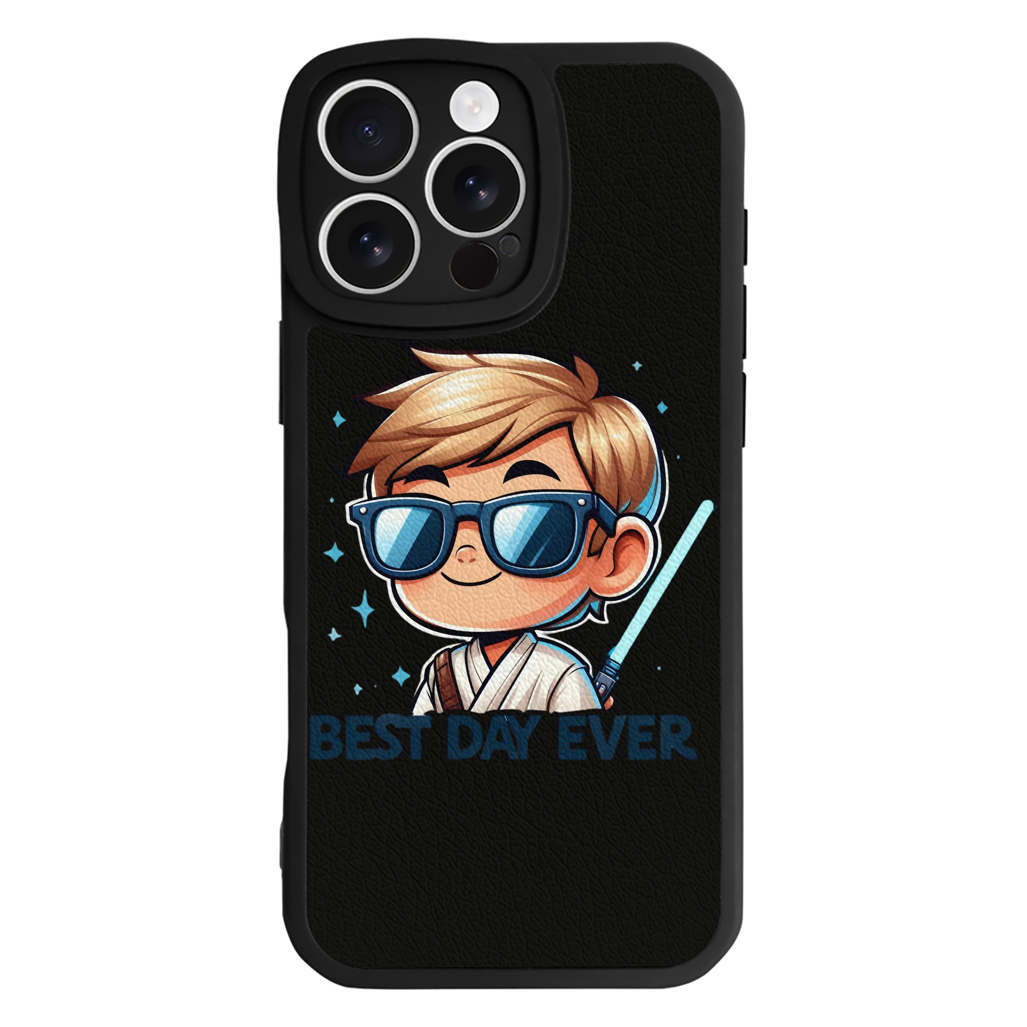 （画像用） スター・ウォーズ Star Wars 【iPhone 16シリーズ対応】シリコンスマホケース（レザー調） 材質：シリコン